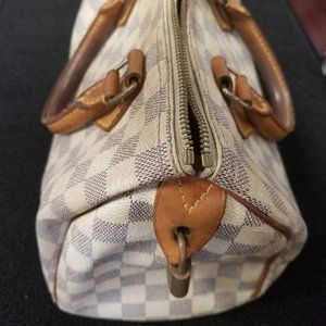 Louis Vuitton Speedy Damier Tan Canvas Vintage LV